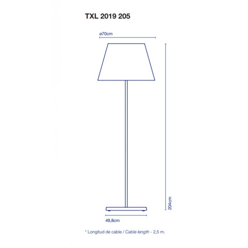 Floor lamp TXL 2019 205 cm