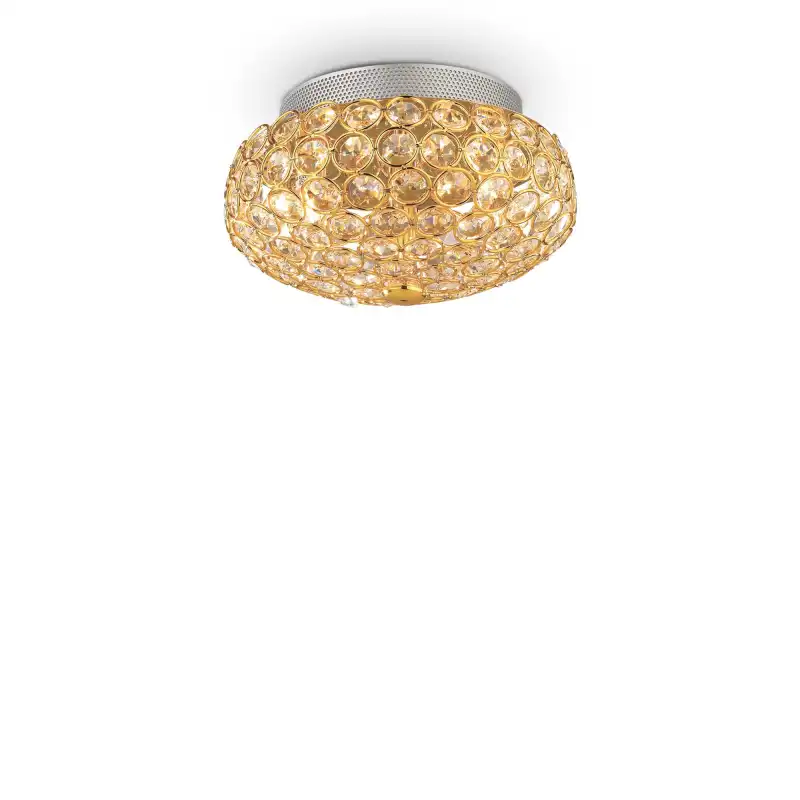 Ceiling lamp KING PL3 Gold