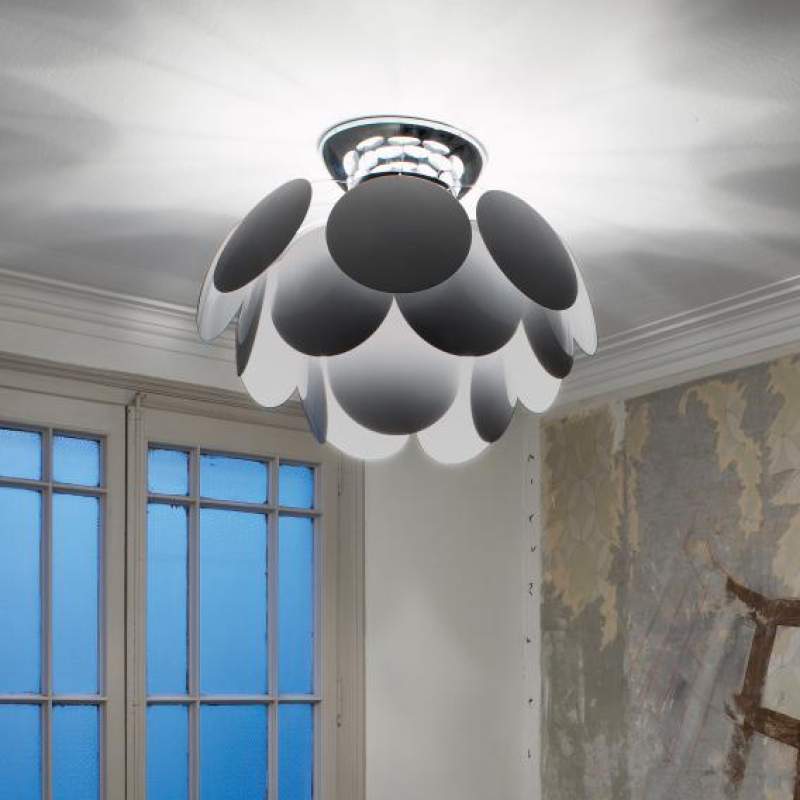 Ceiling lamp Discocó C 88 Grey