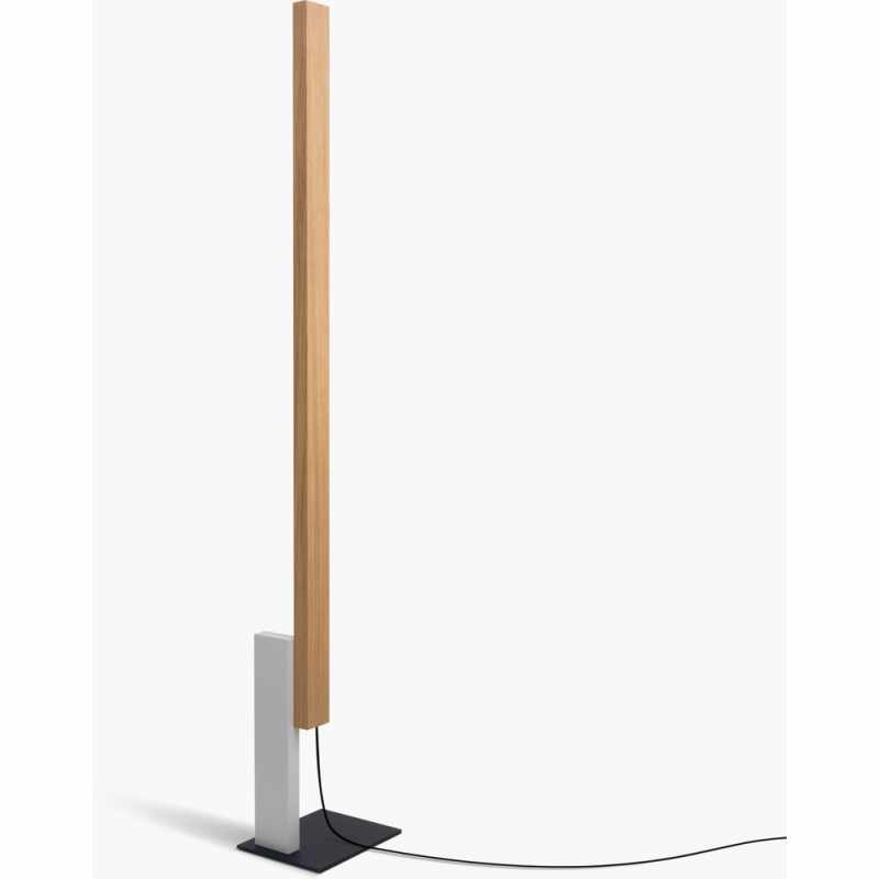 Floor lamp HIGH LINE Oak-White