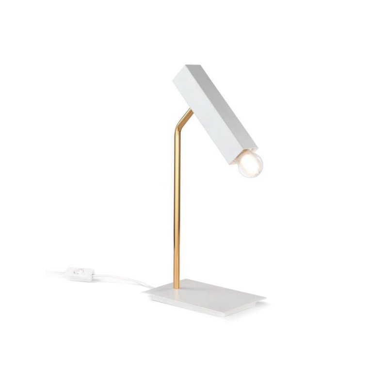 Table lamp RASTER White-Gold