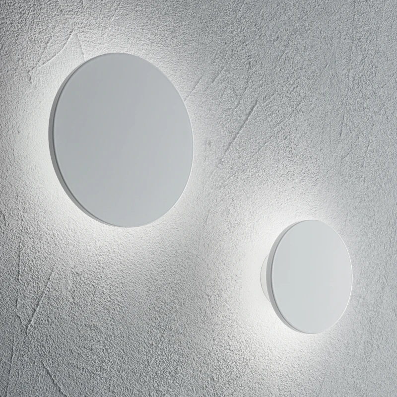 Wall lamp COVER LED Ø 20 cm Round White