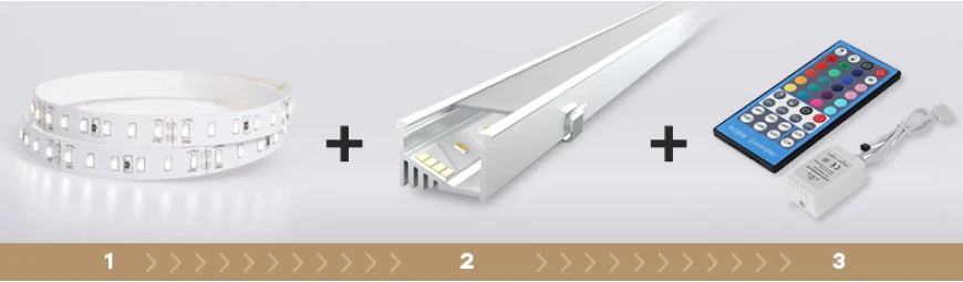 Led strips and profiles
