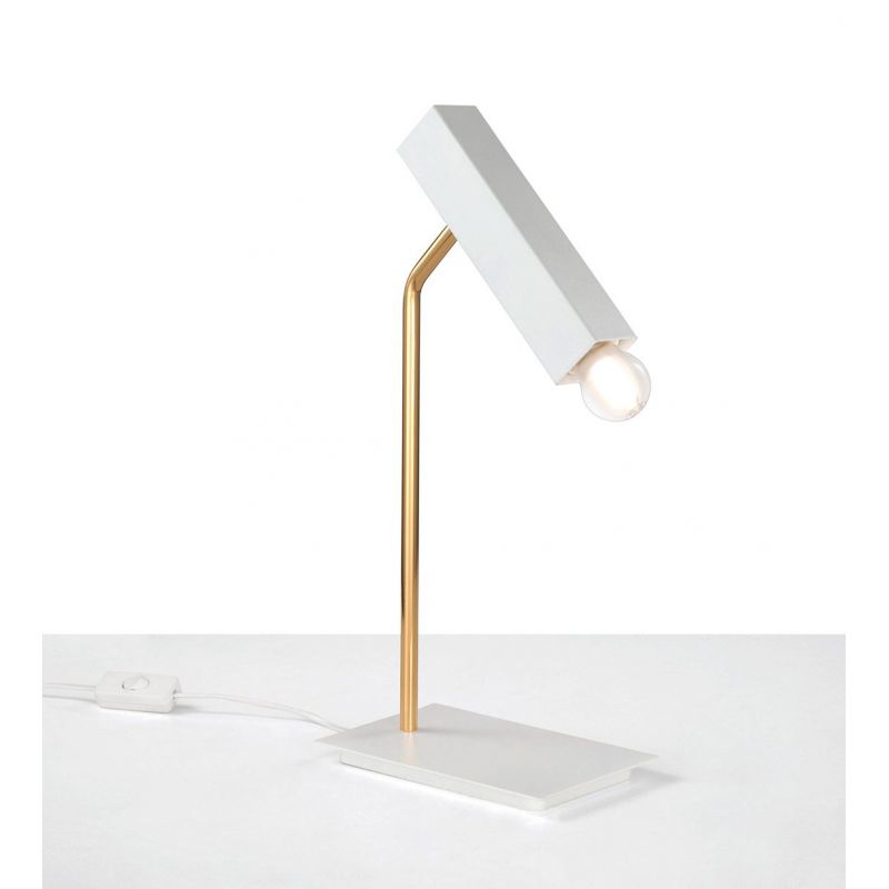 Table lamp RASTER White-Gold