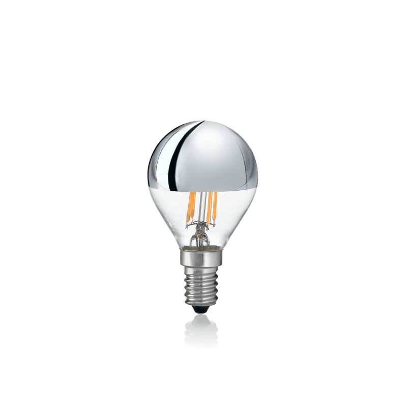 LED Bulb E14 4W SFERA CROMO 3000K