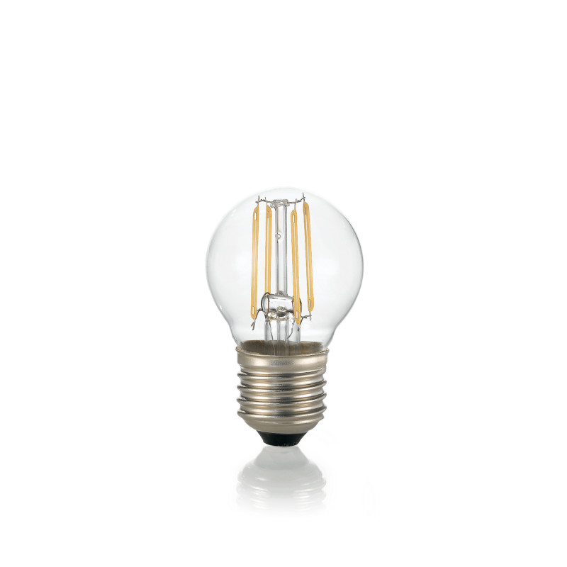 LED Bulb CLASSIC E27 4W SFERA TRASPARENTE 3000K
