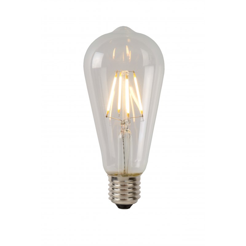 LED Bulb E27, Ø 6,4 cm - Transparant
