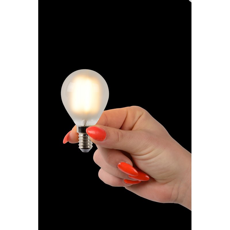 LED Bulb E14, Ø 4,5 cm frosted