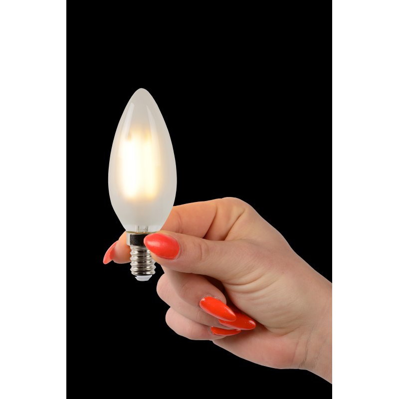 LED Bulb E14, Ø 3,5 cm - frosted
